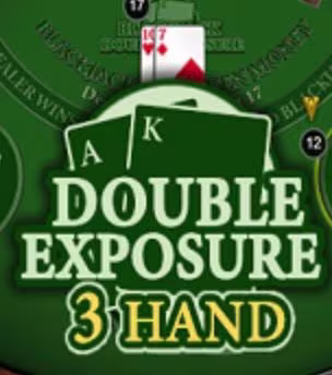 Blackjack Double Exposure 3 Hand